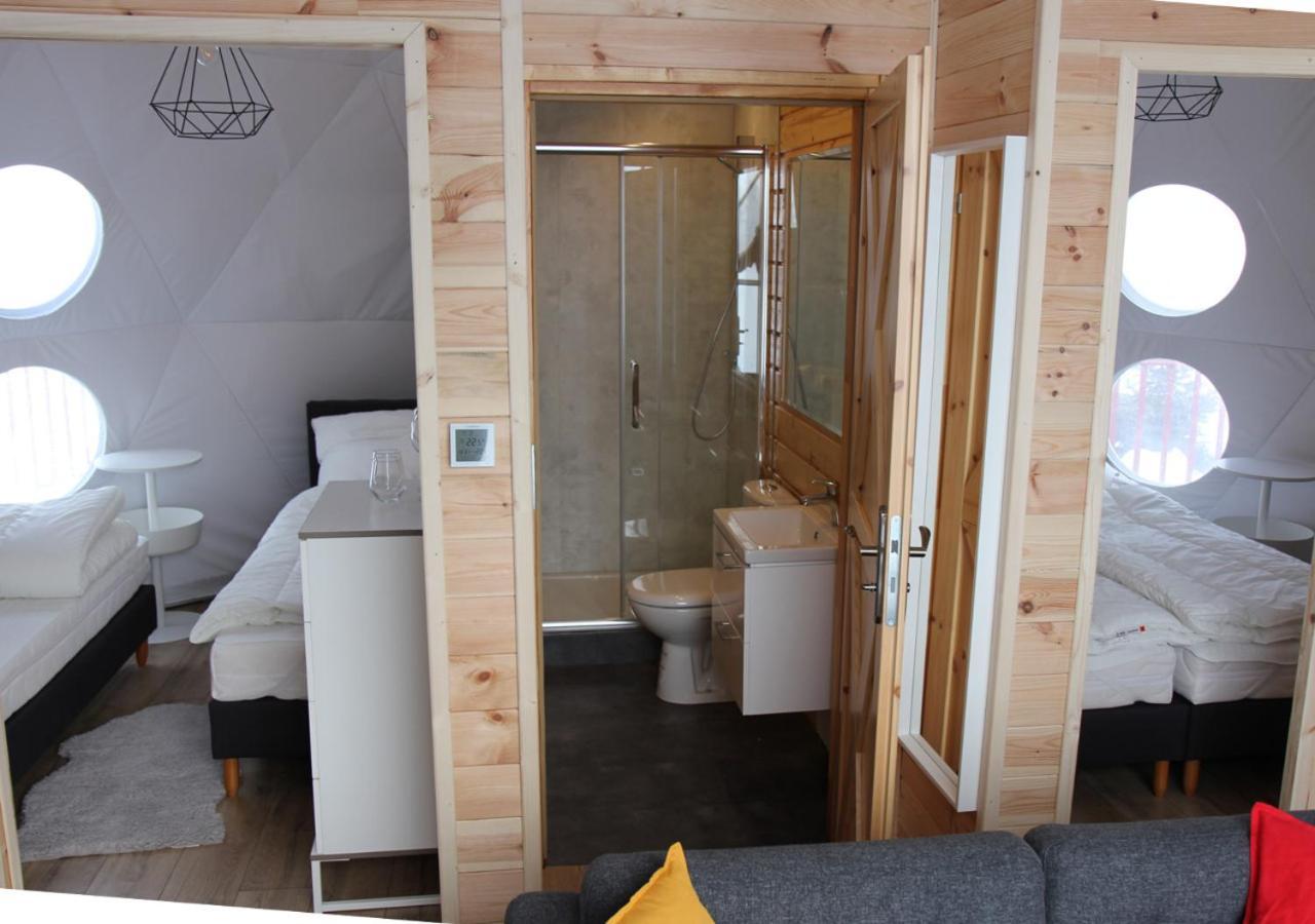 Bed and Breakfast Glamping Gliczarow Klapnioki Lesnica  Экстерьер фото