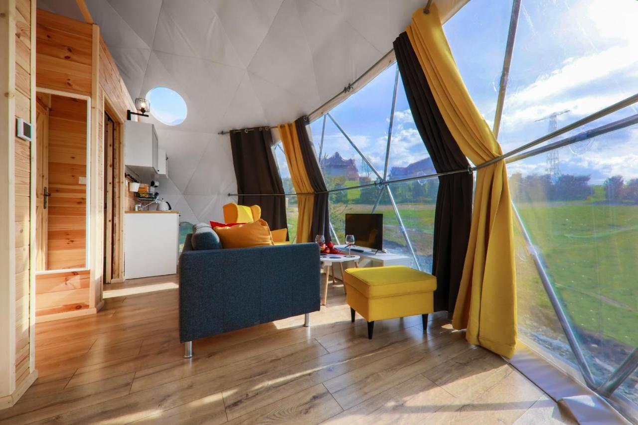 Bed and Breakfast Glamping Gliczarow Klapnioki Lesnica  Экстерьер фото