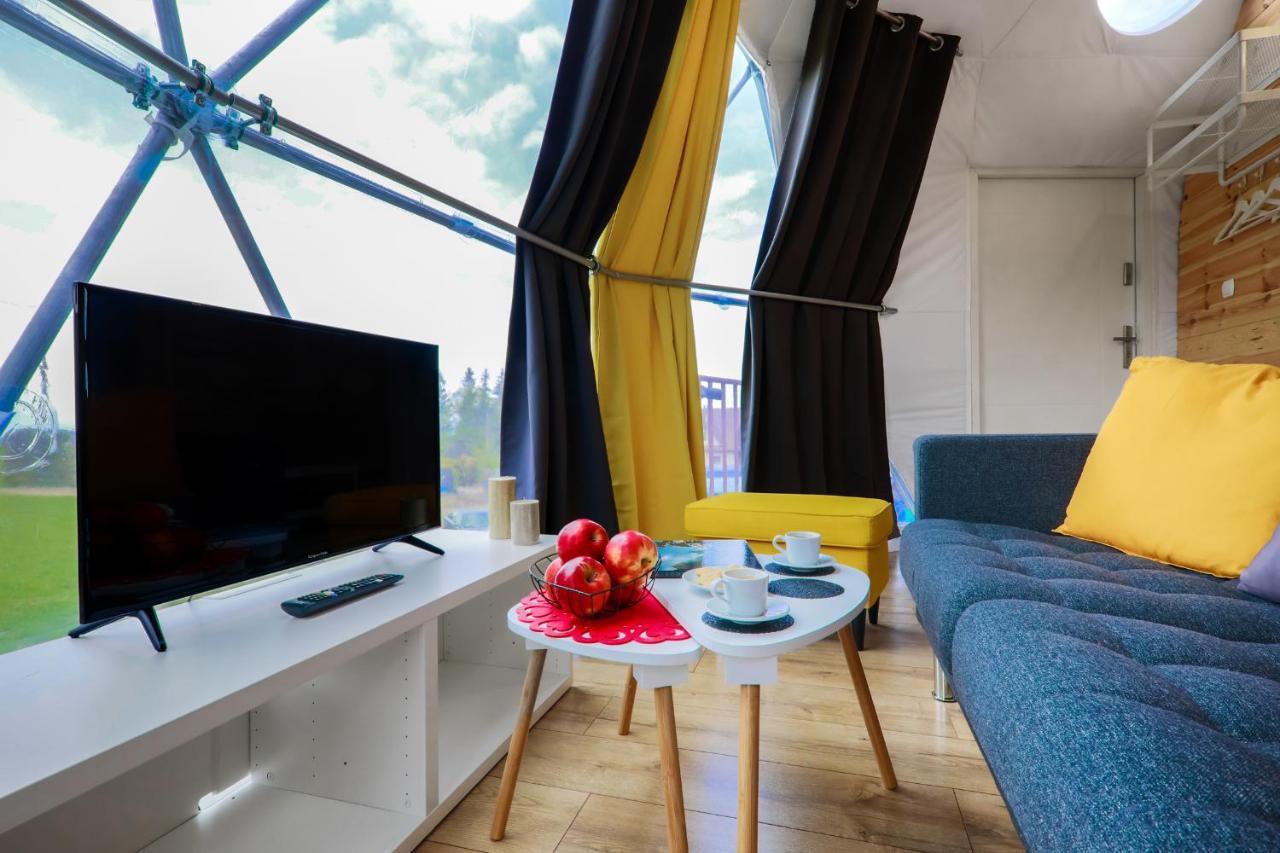 Bed and Breakfast Glamping Gliczarow Klapnioki Lesnica  Экстерьер фото
