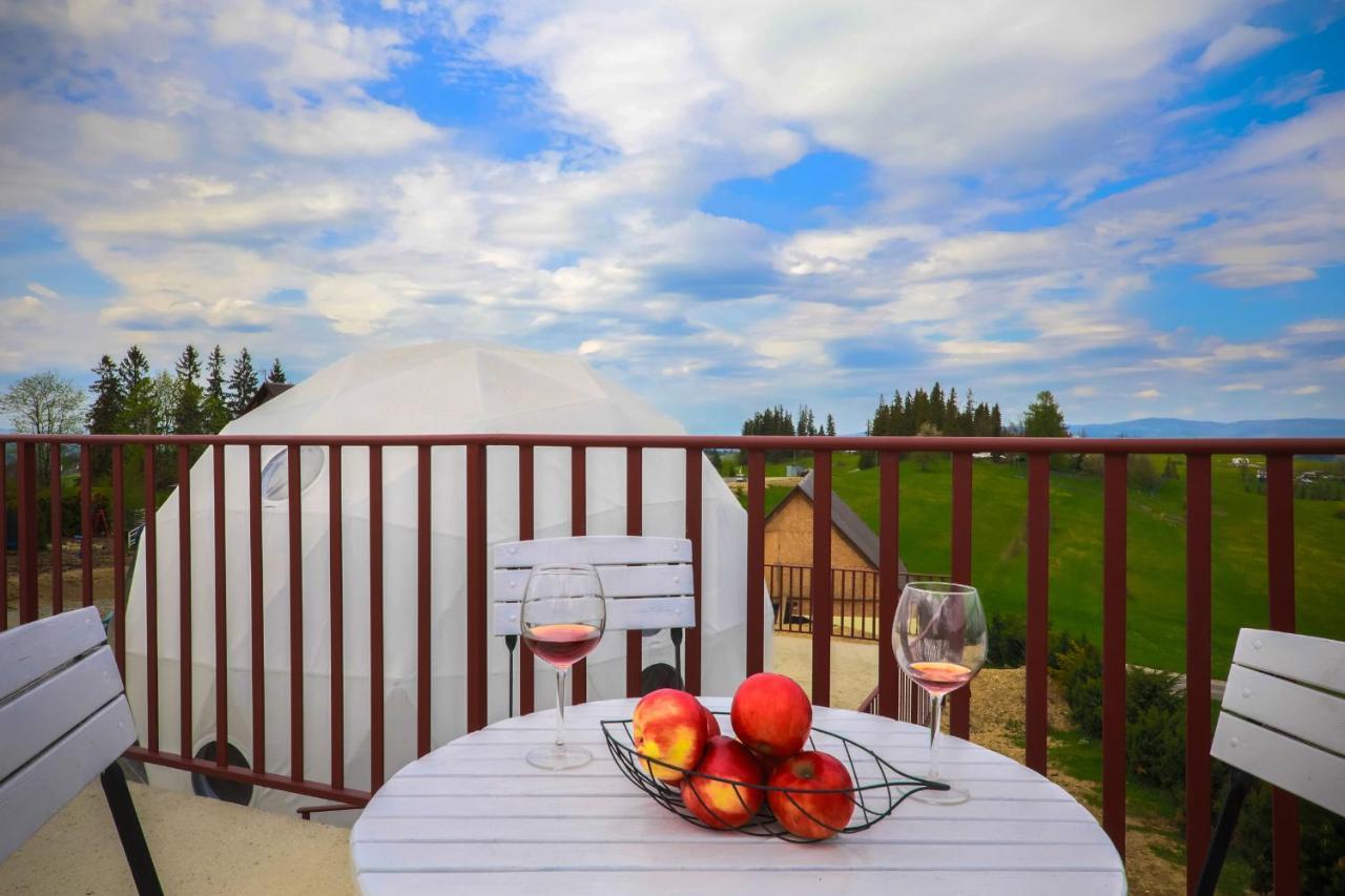 Bed and Breakfast Glamping Gliczarow Klapnioki Lesnica  Экстерьер фото