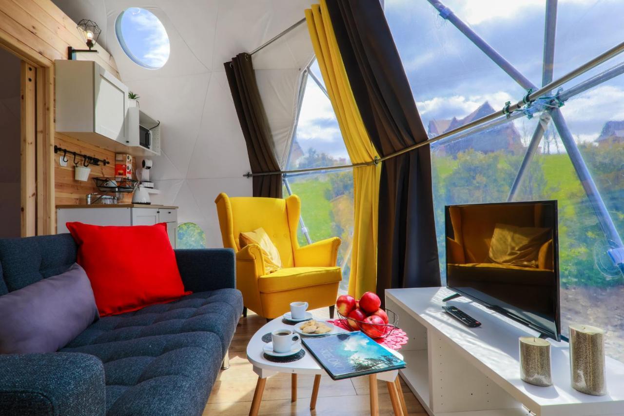 Bed and Breakfast Glamping Gliczarow Klapnioki Lesnica  Экстерьер фото