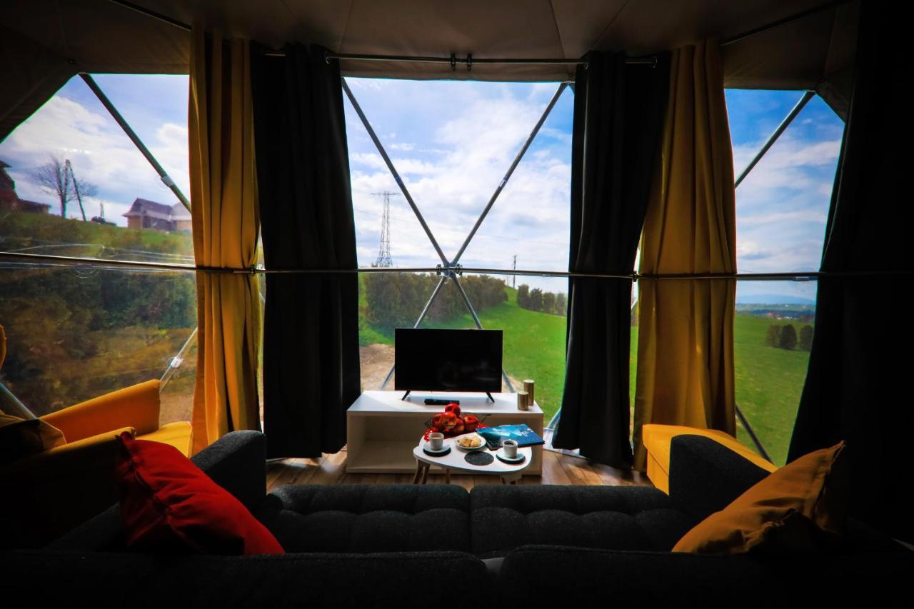 Bed and Breakfast Glamping Gliczarow Klapnioki Lesnica  Экстерьер фото
