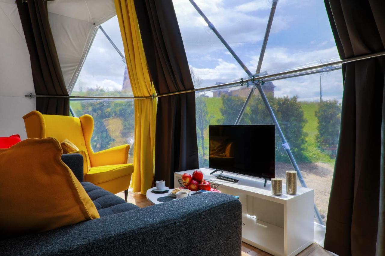Bed and Breakfast Glamping Gliczarow Klapnioki Lesnica  Экстерьер фото