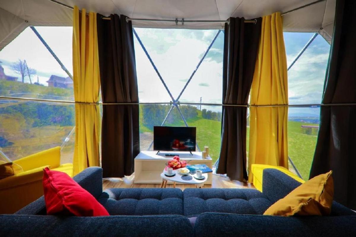 Bed and Breakfast Glamping Gliczarow Klapnioki Lesnica  Экстерьер фото